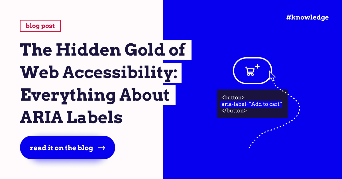 The Hidden Gold of Web Accessibility: Everything About ARIA Labels ...